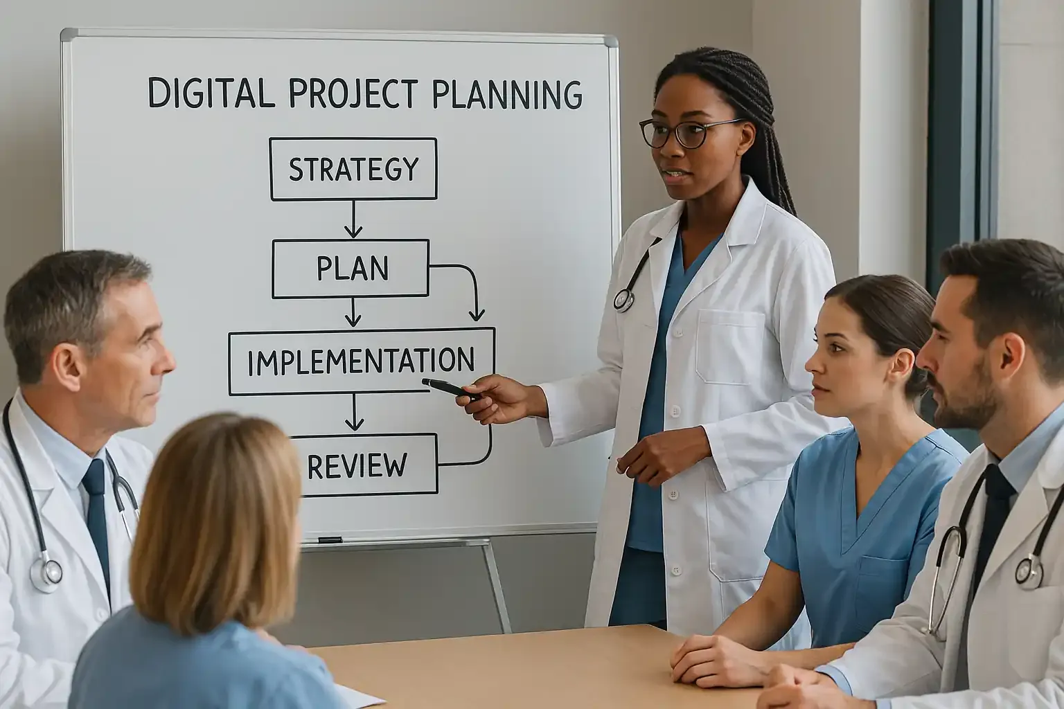 Digitale Transformation im Gesundheitswesen - Strategie & praktische Umsetzung